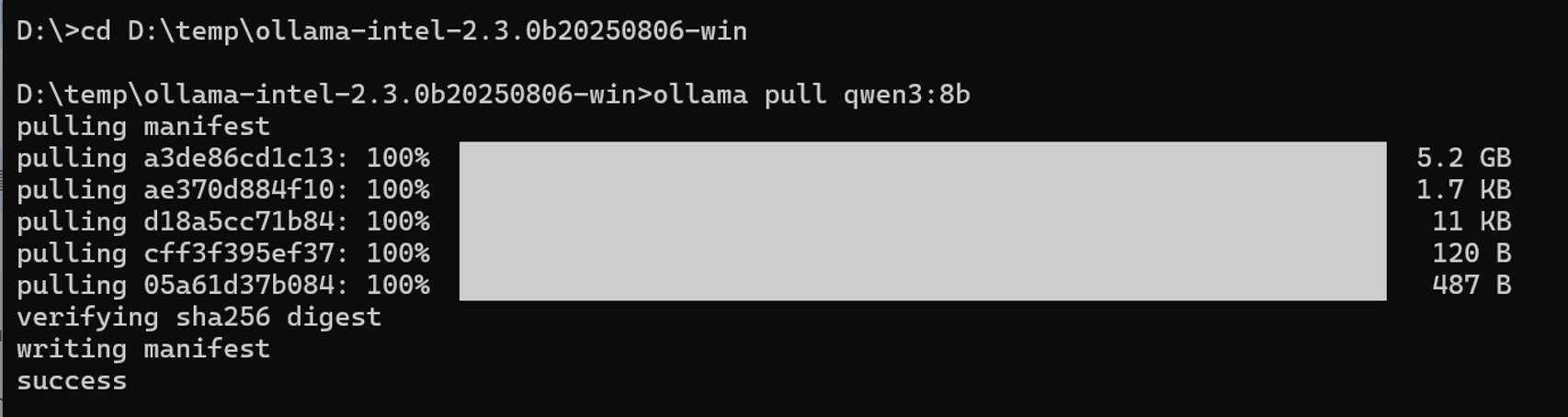 模型下载界面 模型下载界面